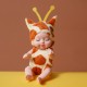 6pcs/set 13cm Animal Dress Up Dollls 6pcs/set 13cm Animal Dress Up Dollls