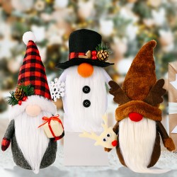 Christmas decorations  1pc Christmas Long Doll Ornament, Cute Christmas Faceless Decoration