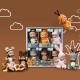 6pcs/set 13cm Animal Dress Up Dollls 6pcs/set 13cm Animal Dress Up Dollls