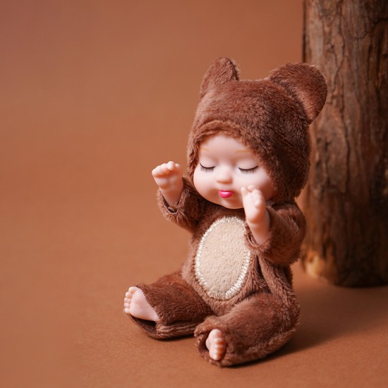6pcs/set 13cm Animal Dress Up Dollls 6pcs/set 13cm Animal Dress Up Dollls